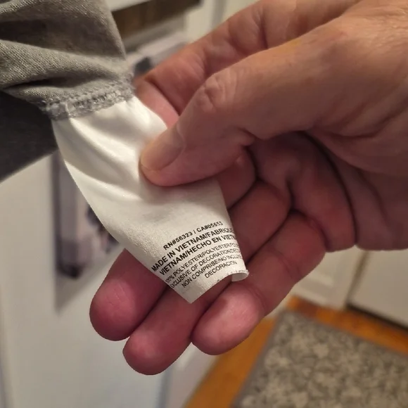 Nike Heather Gray Tee with Bold Orange T - Picture 8 of 14